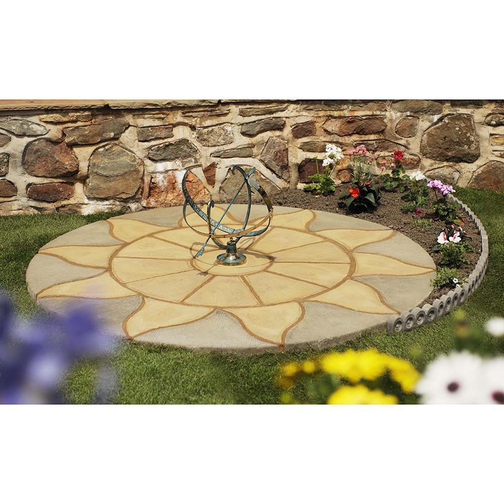 Bowland Stone Aurora Circle Patio Kit 1.8m² - Barley